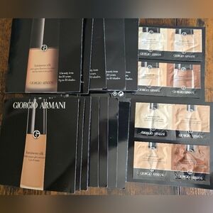 NIP! Giorgio Armani, Luminous Silk Glow Concealer/Flawless Foundation Samples